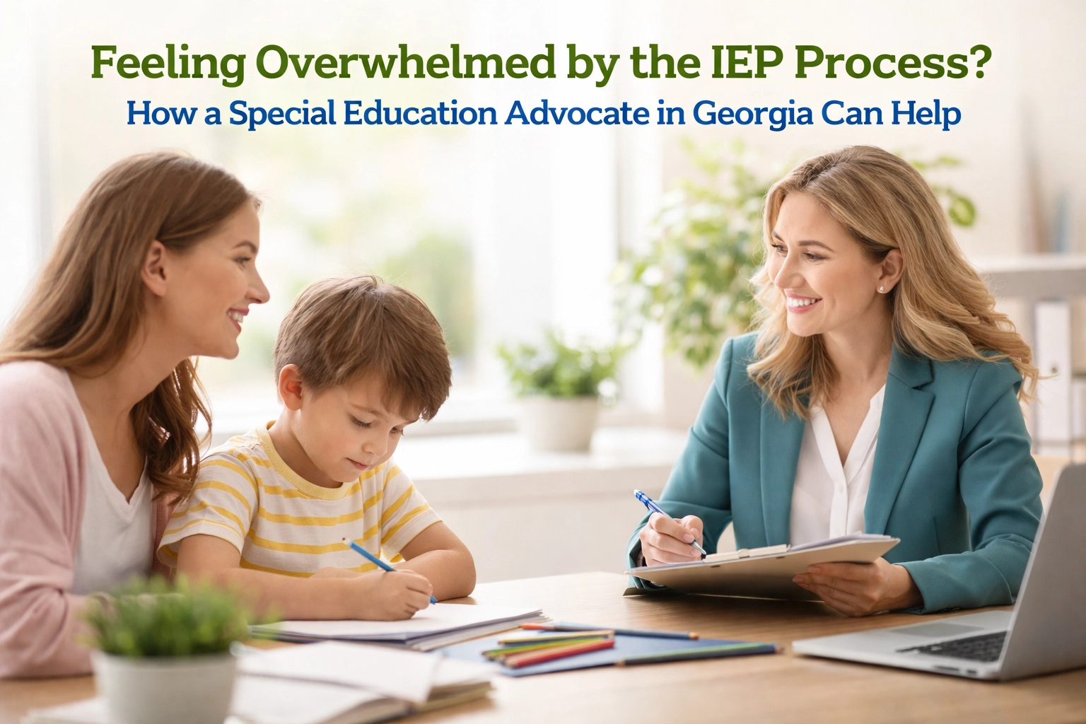 Feeling Overwhelmed by the IEP Process - At Myers Assessment & Therapeutic Service